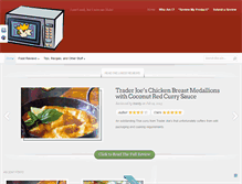 Tablet Screenshot of microwaveking.com